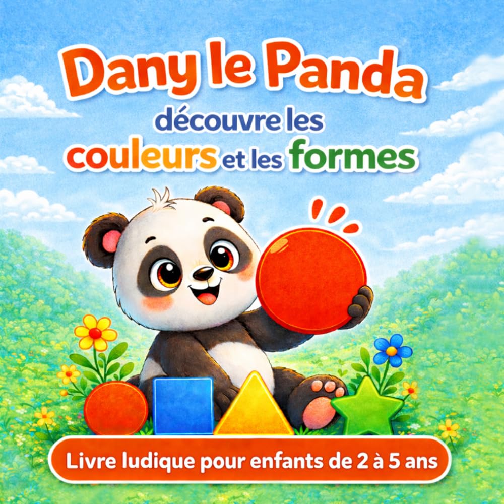 Dany le Panda découvre les couleurs et les formes