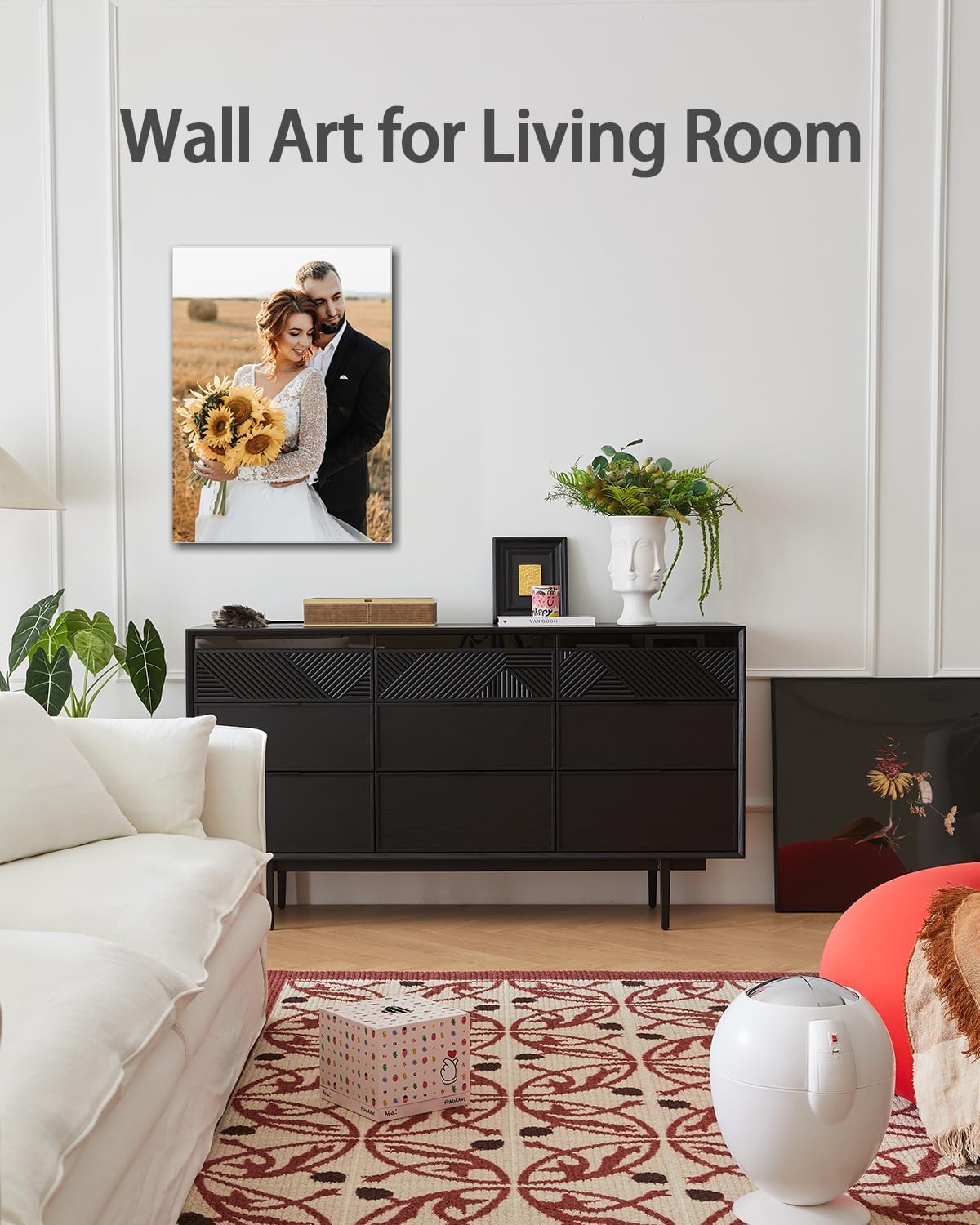 AbcCustomize Canvas Prints with Your Photos, Personalized Wall Art for Living Room, Bedroom, Office Decor, Custom Photo Gift for Family, Friends, Couples, Ready to Hang - Image 5