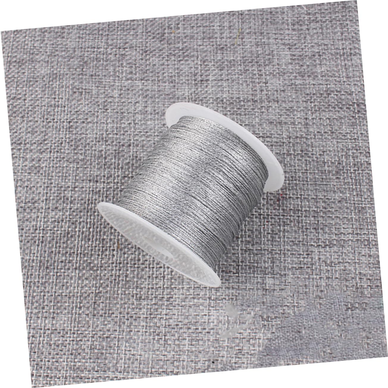 ARTIBETTER 3Rolls Braided Knitting Rope Each Silver Multicolor for DIY Tassel Winding Art Decoration Present Wrapping