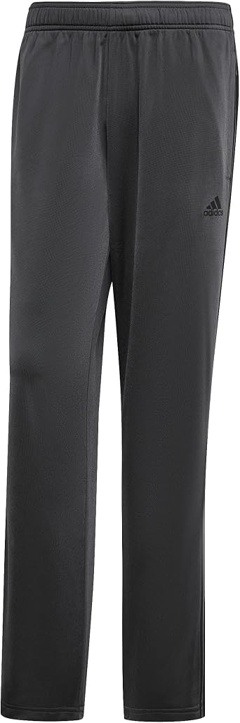 adidas Men's Essentials Warm-up Open Hem 3-Stripes Tracksuit Bottoms Pants