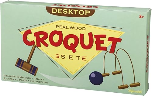 Miniatura 2 de Toysmith Juego de croquet de escritorio