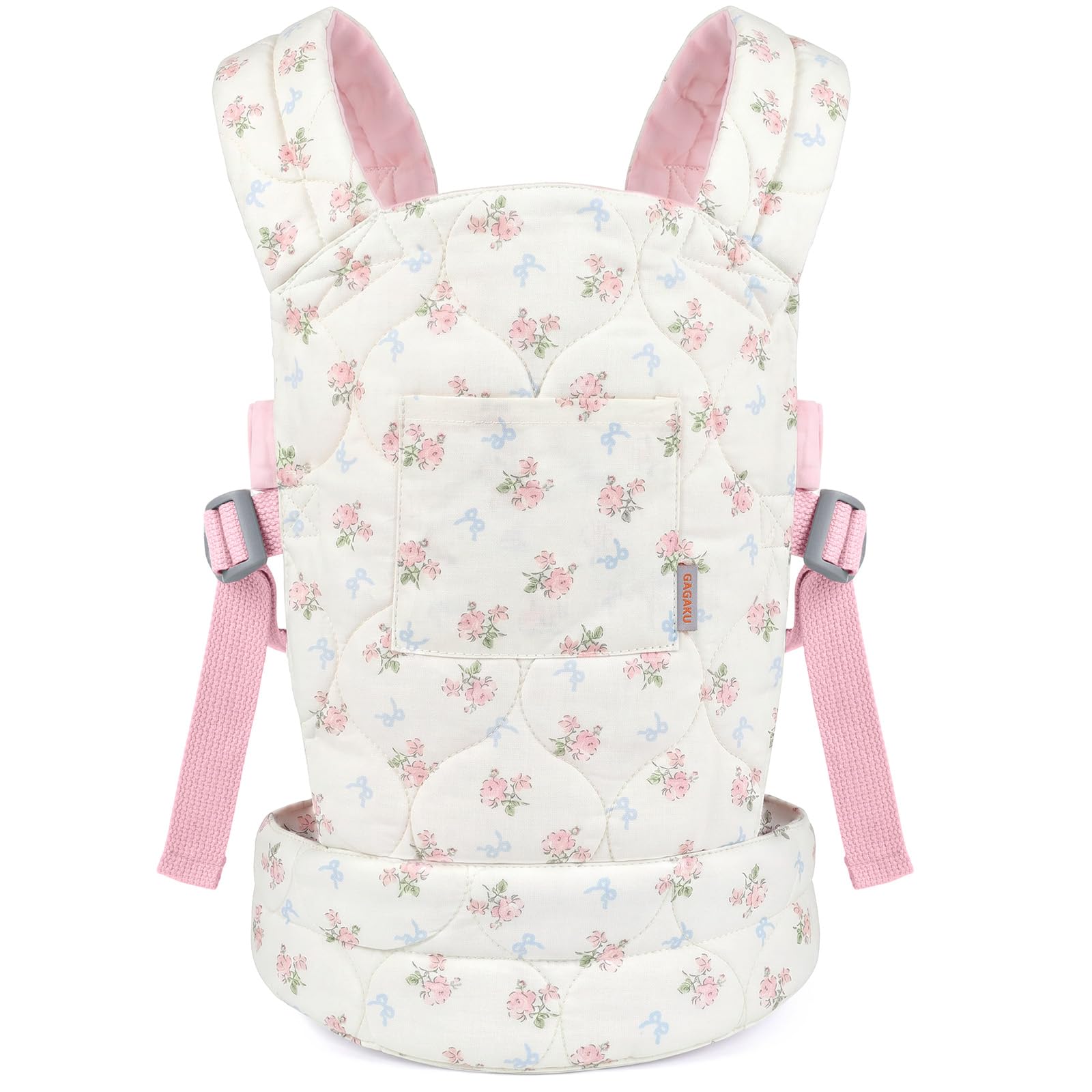 GAGAKU Baby Doll Carrier with Adjustable Straps, Soft Doll Carriers