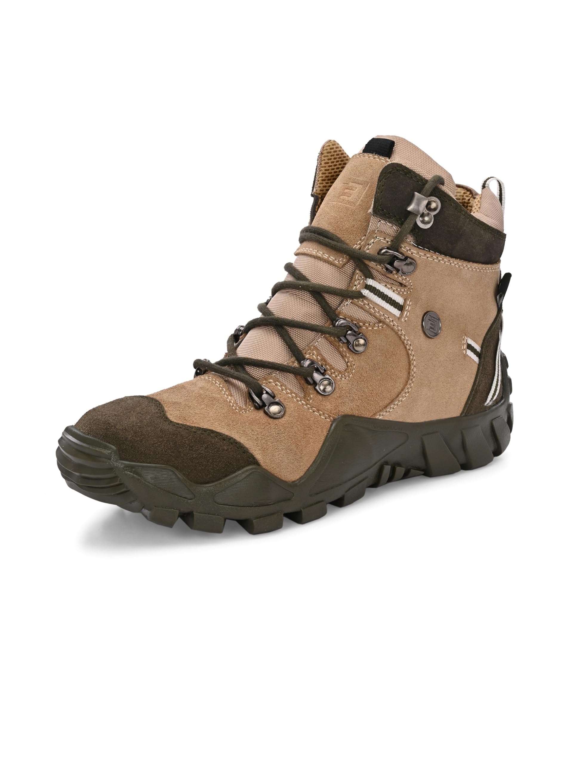 Genuine Leather Outdoor Shoes with Steel Toe-image-48
