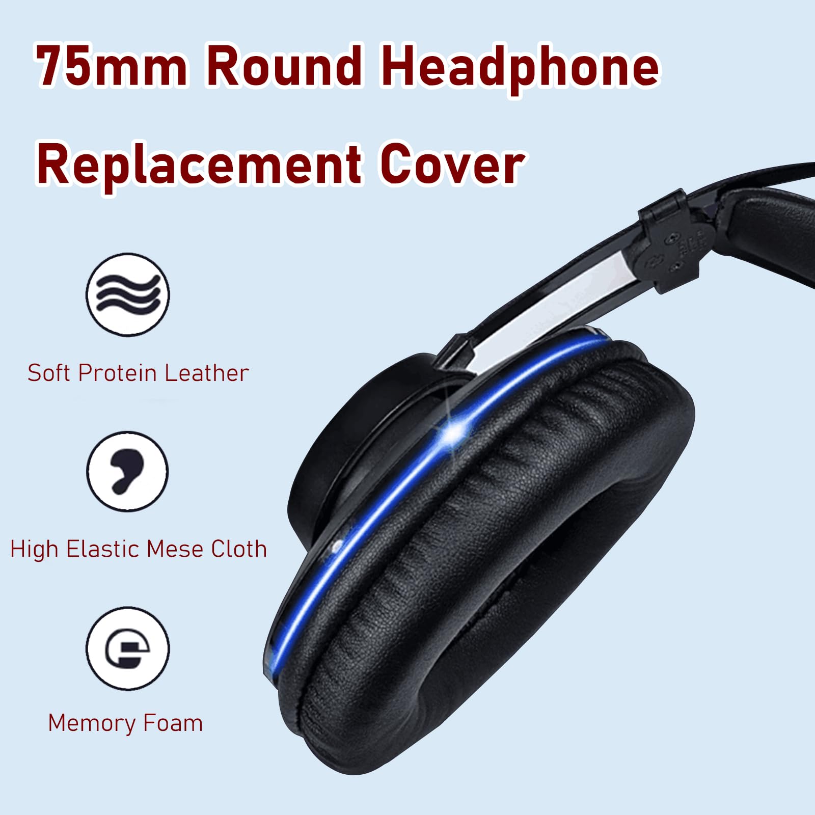 Coussinets D'écouteurs Pro Plus Pour Casque Filaire/sans Fil - HE524 | France