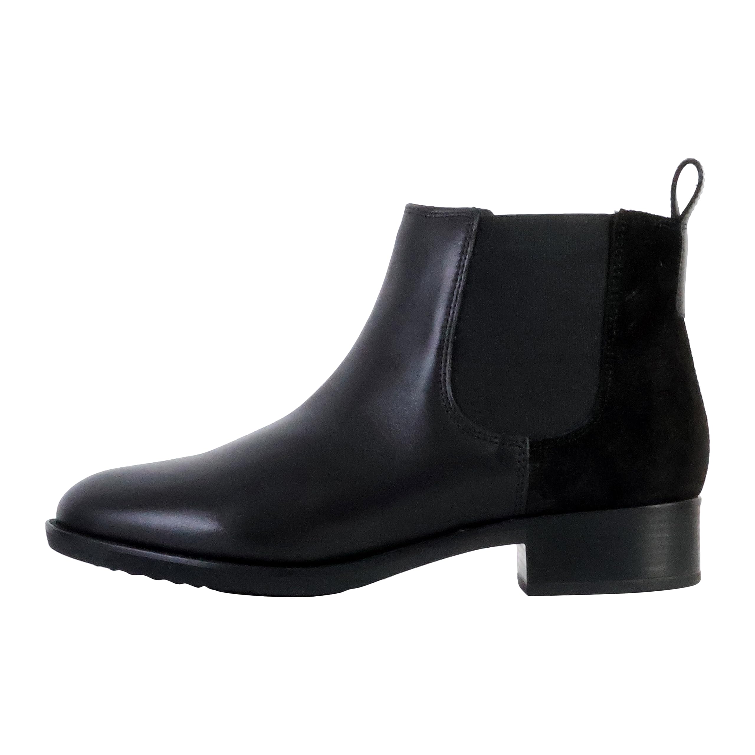 Geox Women's D Felicity Ankle Boot, Black, 5 UK