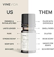 Vista 2 de VINEVIDA [0.33 onzas] A Thousand Wishes - Aceite de fragancia para fabricación de velas y fabricación de jabón, aromas de velas prémium para velas