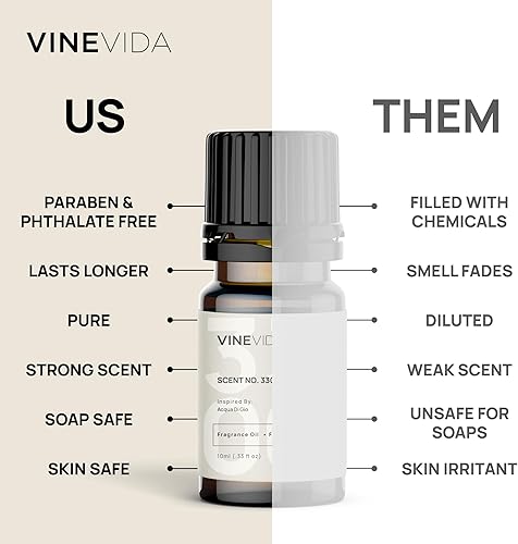 Miniatura 141 de VINEVIDA [4 onzas] Aceite de fragancia de madera de teca de caoba para fabricación de velas y fabricación de jabón, aromas de velas prémium para