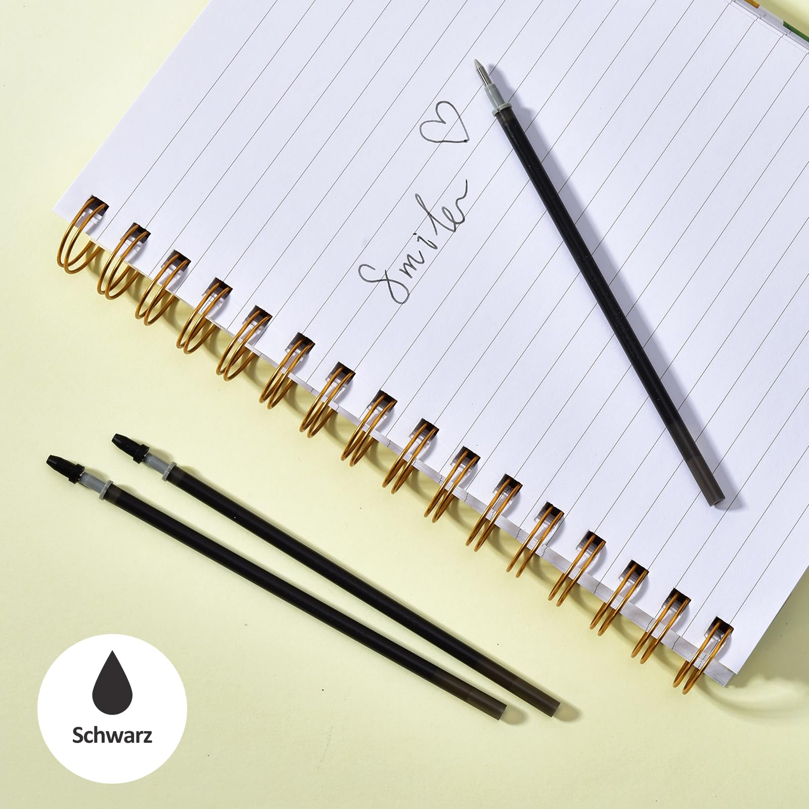 Mine Ricambio LVZONGXIN Per Penne Legami - 12 Pezzi 0.7 Mm Cancellabili - Foto 3