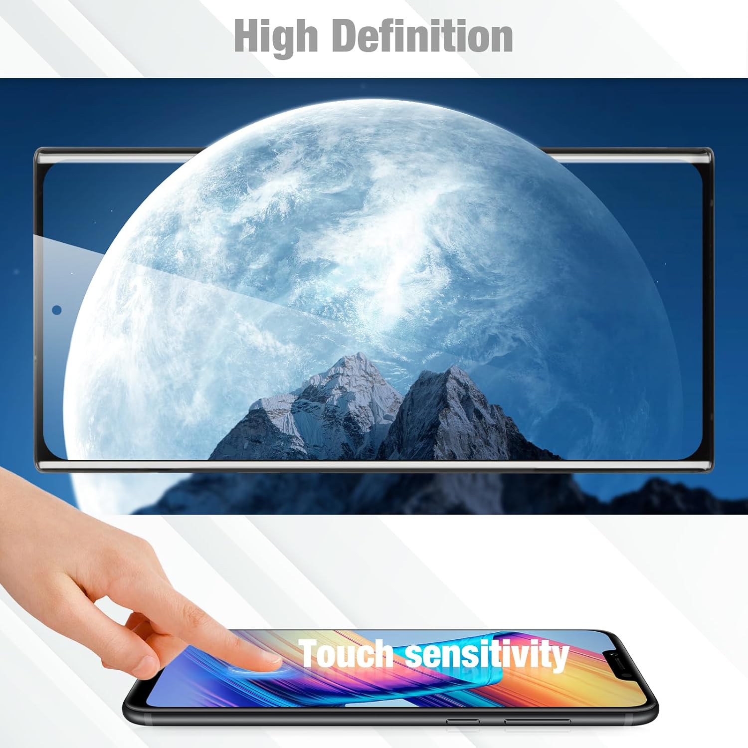 OLED for Samsung Galaxy Note 10 Plus Screen Replacement for Samsung Note 10+ LCD Screen SM-N975 SM-N976 Touch Digitizer Assembly Repair Kits with Frame (Black)