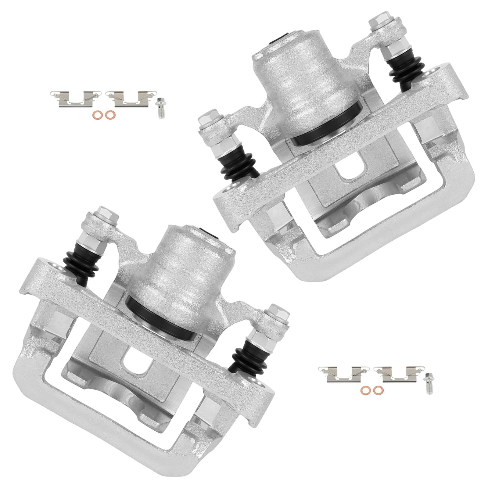 cciyu Rear Left &amp; Right Disc Brake Calipers w/Bracket 19B2994 19B2995