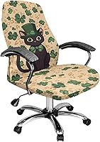 Vista 10 de Xoenoiee Pickles - Fundas para silla de oficina con estampado de corazón, funda elástica para silla de juegos de computadora, fundas universales