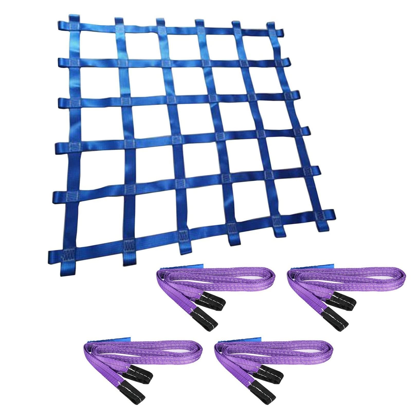 Filet de levage pour chargement extérieur et sécurisation de camionnette de chantier
