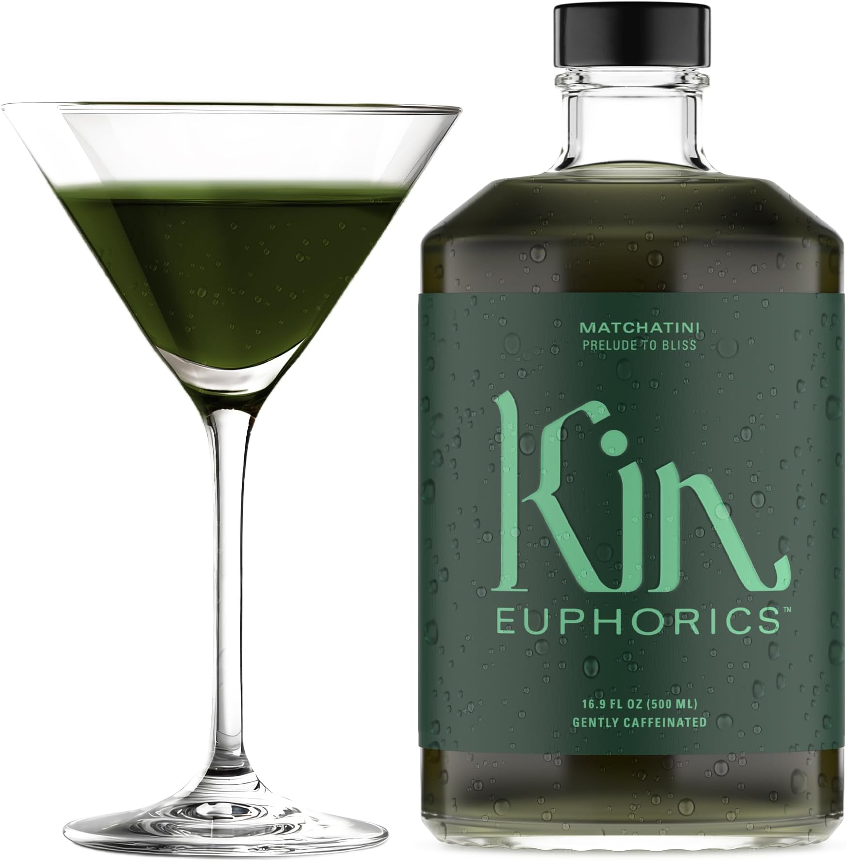 Amazon.com : Kin Euphorics Matchatini | Non-Alcoholic Matcha Cocktail ...