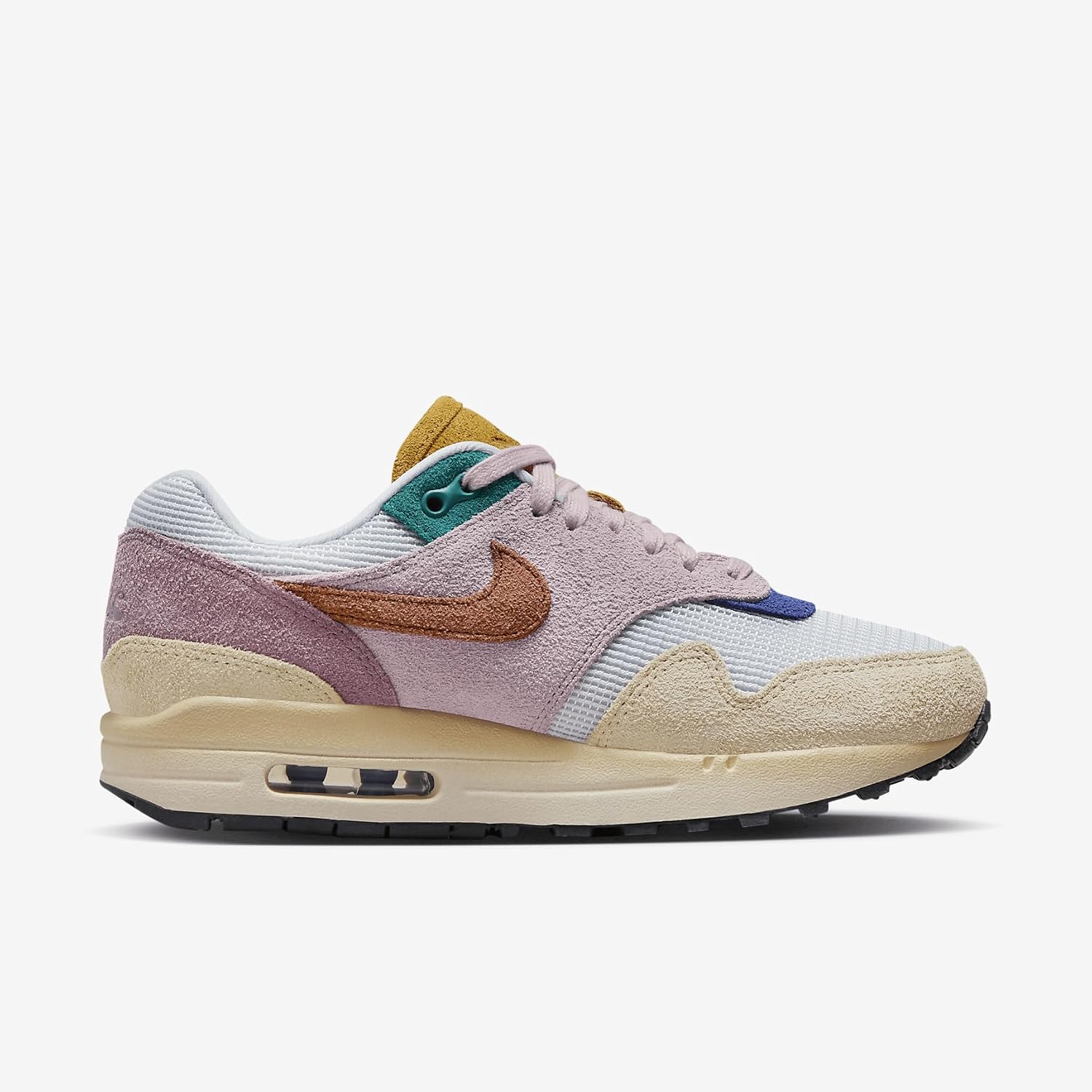 Nike WMNS Air Max 1 '87 - Grain, Burnt Sunrise, Plum Fog, Violet Dust, Deep Royal Blue