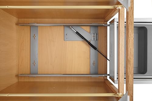 Miniatura 4 de Rev-A-Shelf - Contenedor de basura (doble 27 cuartos de galón), color blanco