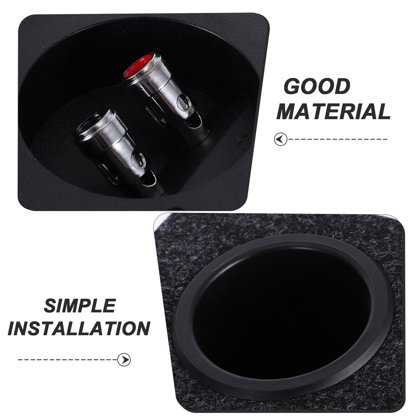 10 Zoll Subwoofer Gehäuse für Auto Robustes Leichtes Gehäuse mit Schutzabdeckung Fahrzeug Subwooferbox für Verbesserte Audioleistung und Einfache Installation