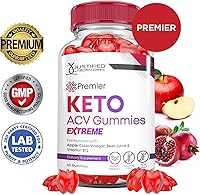 Vista 3 de Justified Laboratories Premier Keto ACV Gummies Extreme 2000 mg Premier Keto Gummies Vinagre de sidra de manzana formulado con jugo de granada