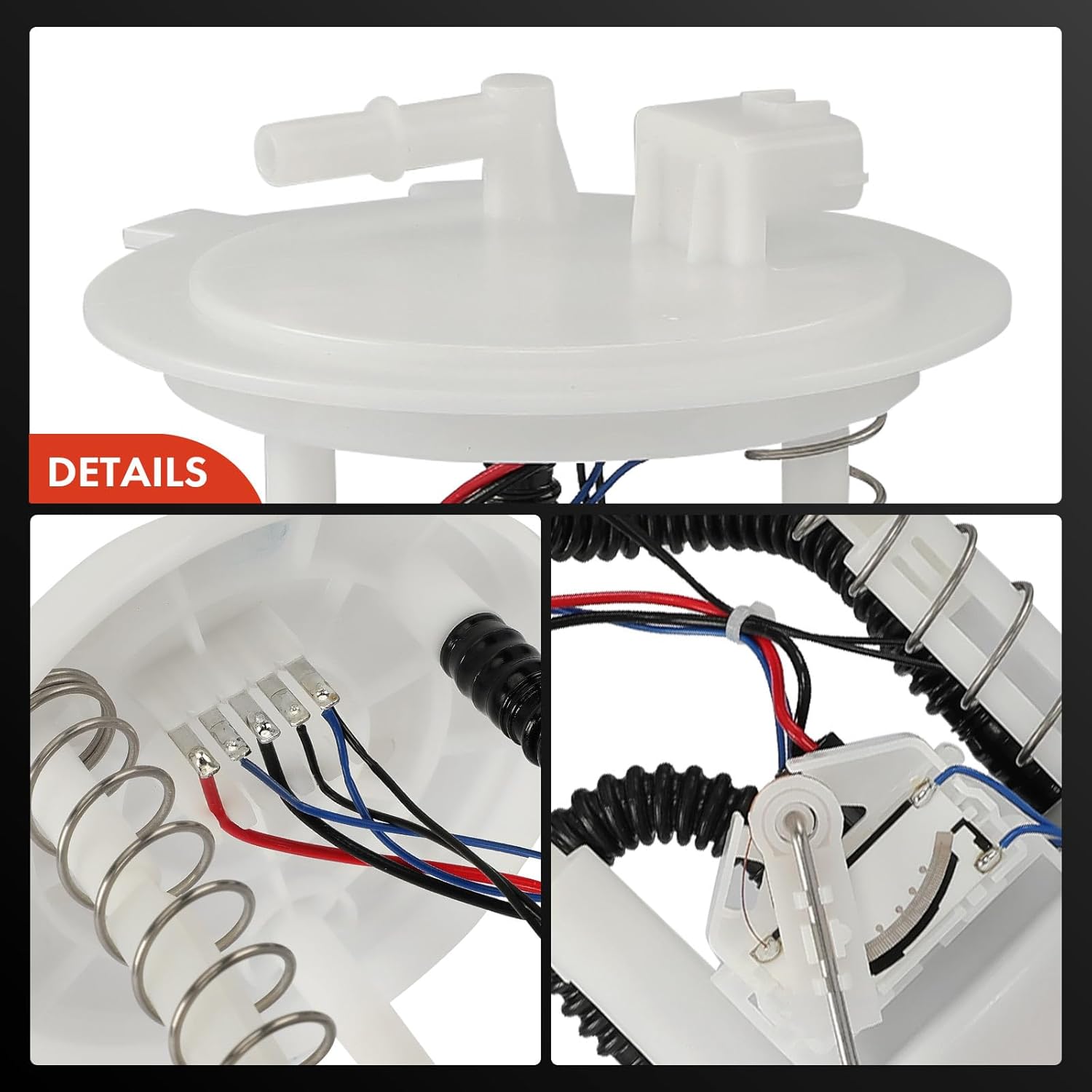 A-Premium Electric Fuel Pump Module Assembly with Sending Unit Compatible with Nissan Rogue 2008-2013, Rogue Select 2014-2015, L4 2.5L, FWD, Gas, Replace# 17040JM00A, 17040JM00B