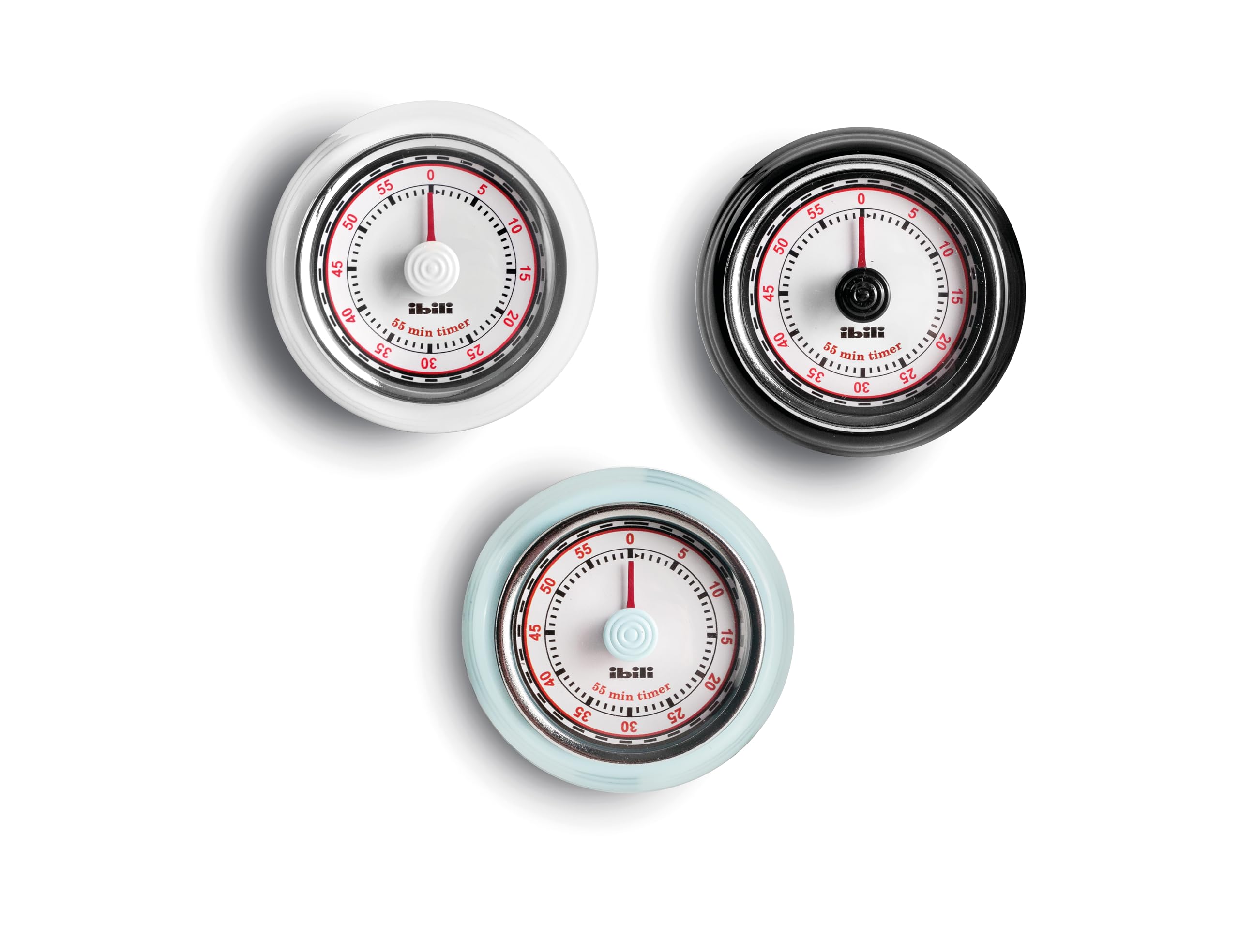 IBILI - Vintage Timer, Enamelled Steel, 7.5 cm, Random Colour