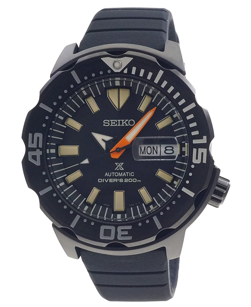 SEIKO セイコー　PROSPEX SRPH13K1 Amazon.com: Seiko SRPH13K1 Men's Prospex Black Dial Strap