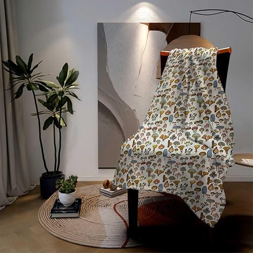 Miniatura 3 de WHYATT Manta fina Colorida Creativa Mantas Personalizadas Dormitorio Essentials 60inch X 70inch