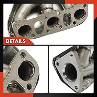 Vista 8 de A-Premium Kit colector de escape izquierdo con junta, espárragos, tuercas, escudo térmico [4.0L] compatible con Nissan Frontier 2005-2019