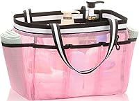 Vista 8 de Ocim Bolsa grande de malla portátil para botellas de champú de gran tamaño, plegable, de secado rápido, para dormitorio universitario, campamento