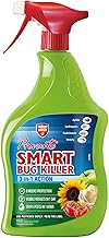Provanto Smart Bug Killer, 1L - Fast Acting Bug Killer Spray - Stops Pests In 1 Hour - Insect Repellant - Contact And Systemic Insecticide With 8 Weeks Protection