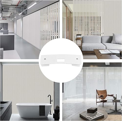 Miniatura 5 de Clips de reparación de persianas, 50 piezas de repuesto de metal (blanco)