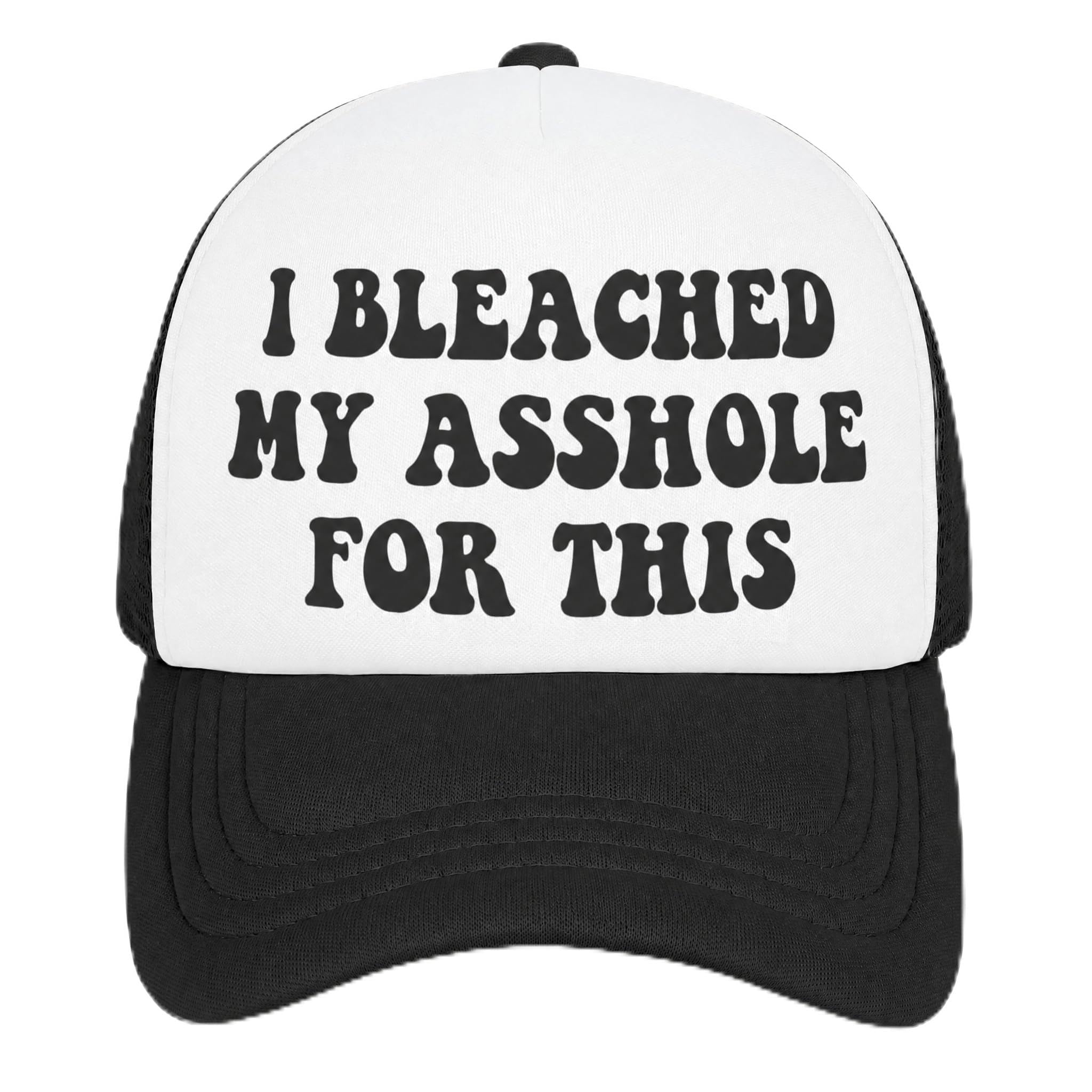 You Find It Offensive? I Find It Funny Trucker Hats for Women Black Men Retro Trucker Black Hats for Men