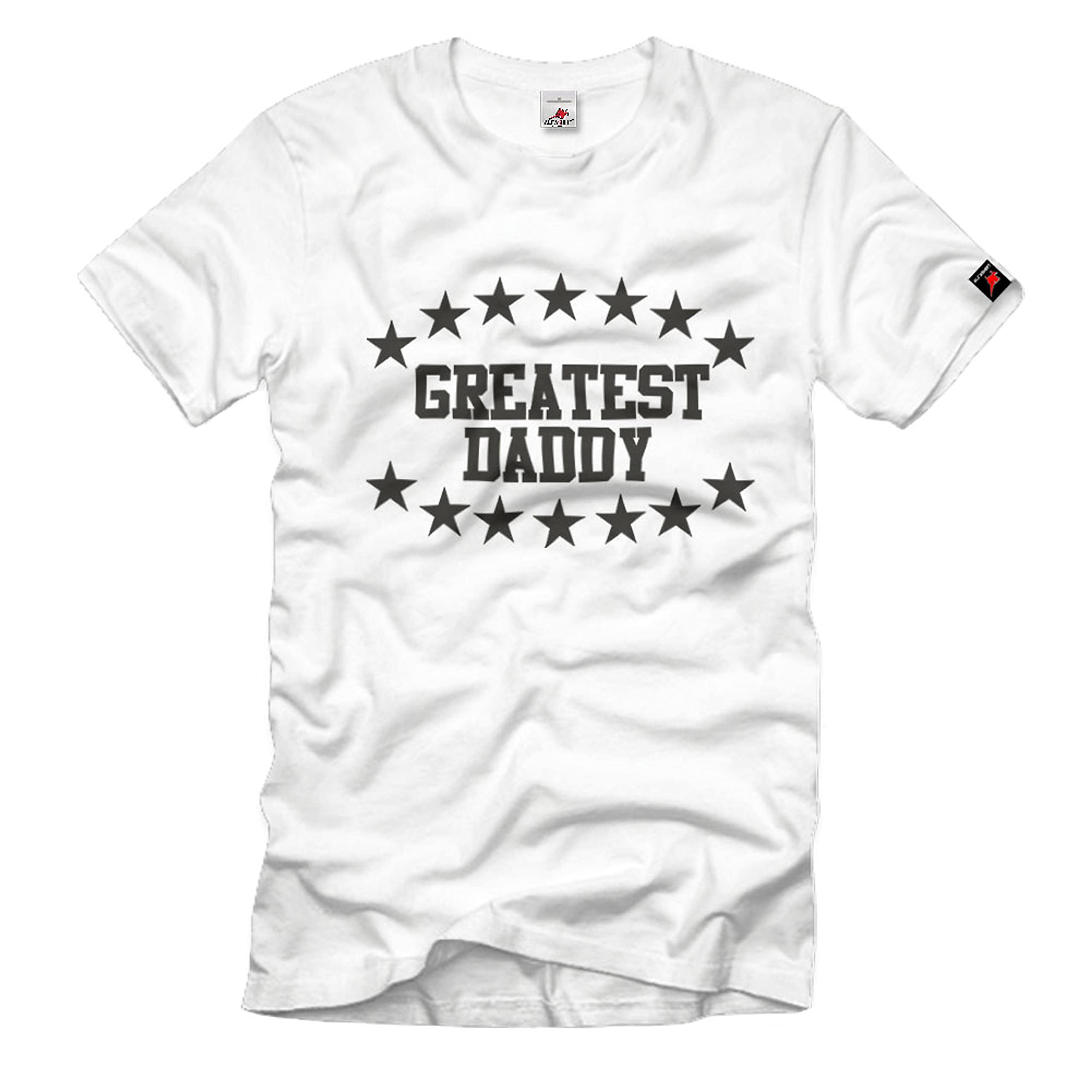 T-shirt Greatest Daddy 2023 Blanc XXL Confortable - 3