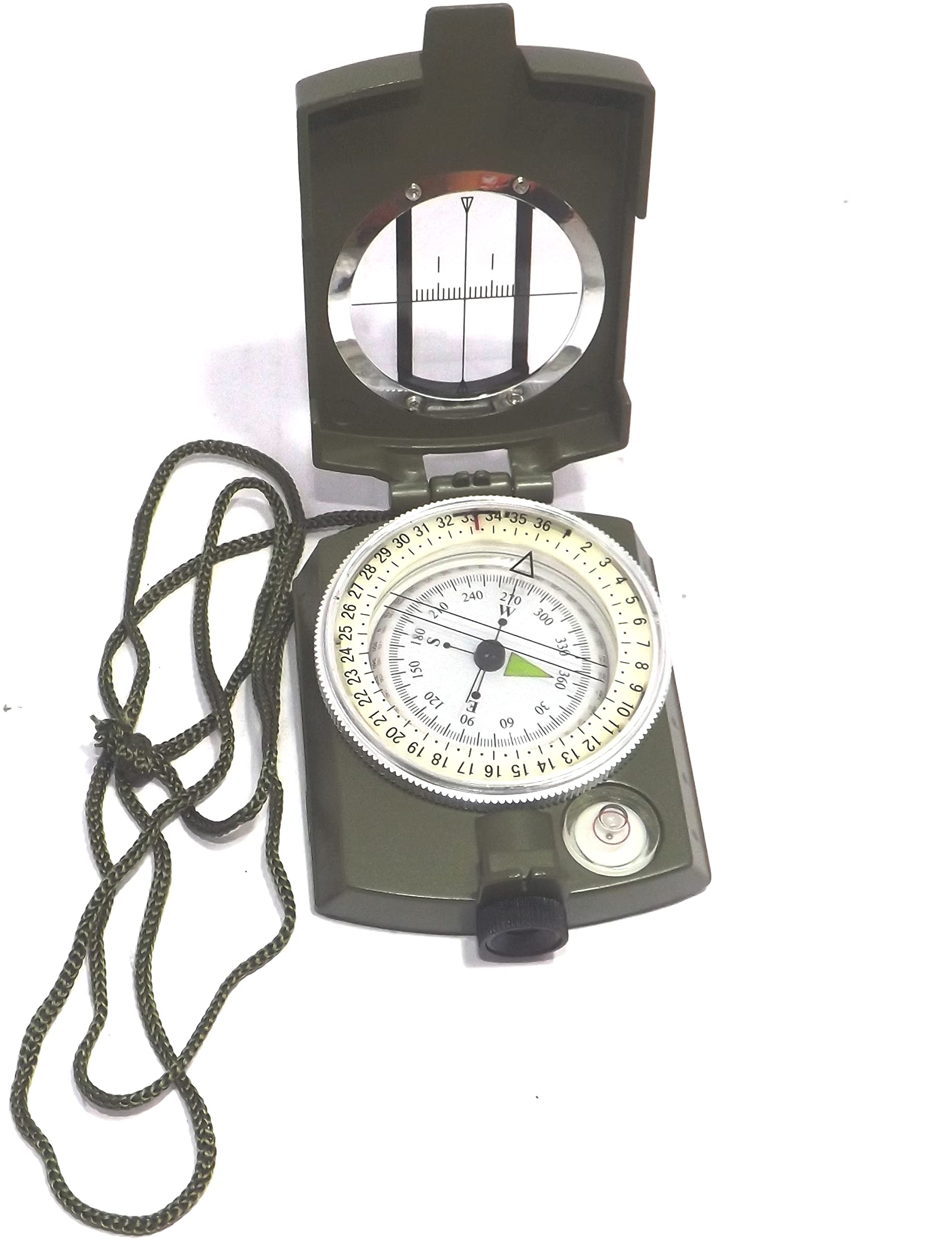 Global Art High Accuracy Metal Waterproof Military Compass for Directions, Metal (8 X 6.5 X 3 Cm, Green) (B0993JD5DM) Amazon Price History, Amazon Price Tracker