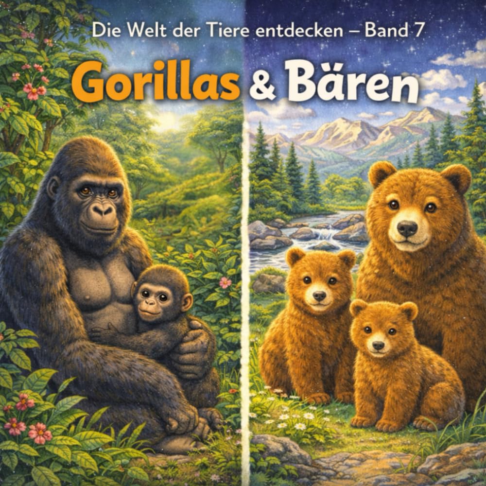 Gorilla & Bären: Die Welt der Tiere entdecken - Band 7 (Tiere hautnah entdecken)