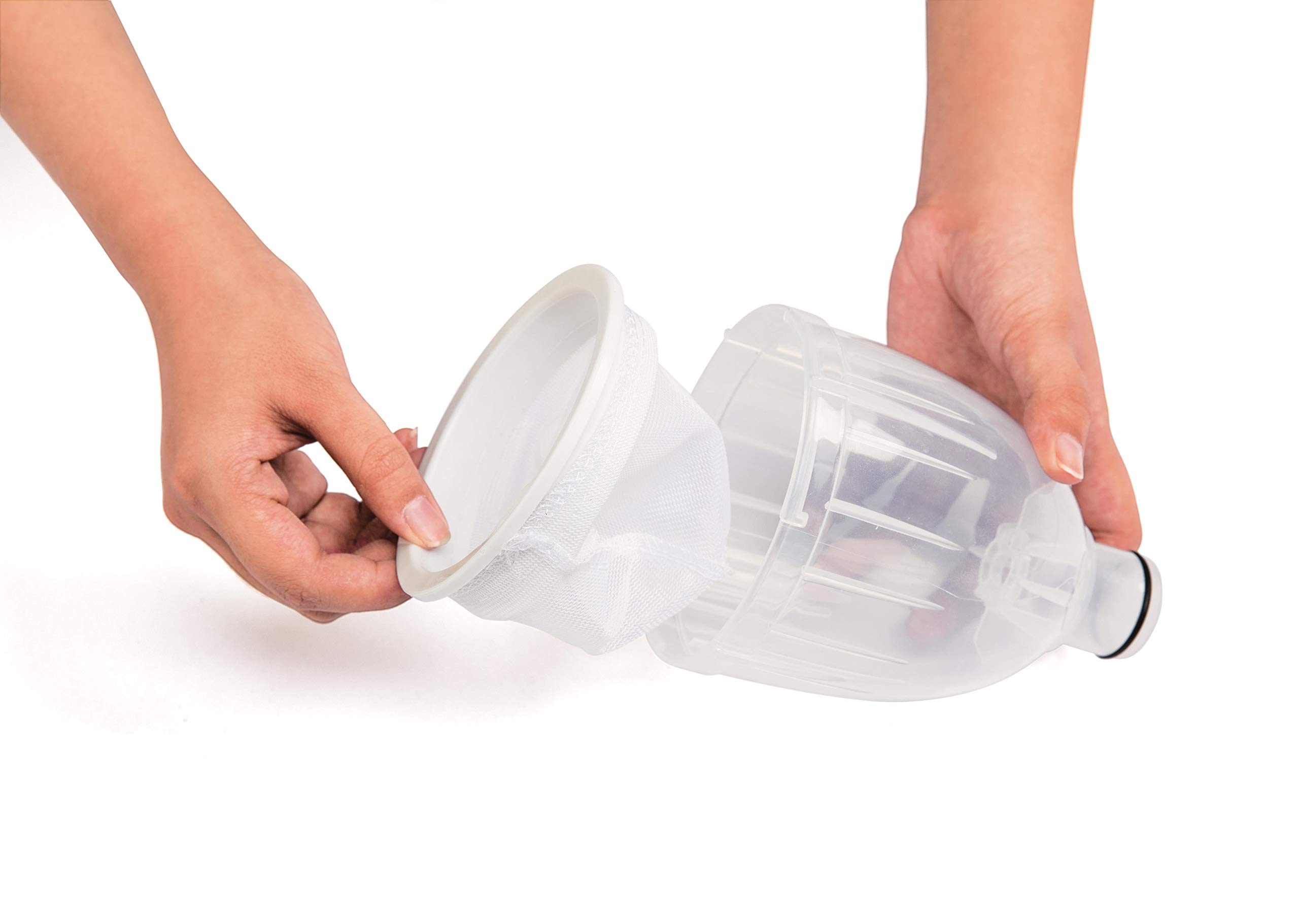 Bestway 58237 Kit d'entretien deluxe avec Skimmer de Surface, Tête de Balai Aspirateur, Tuyau 7,5 M et Épuisette