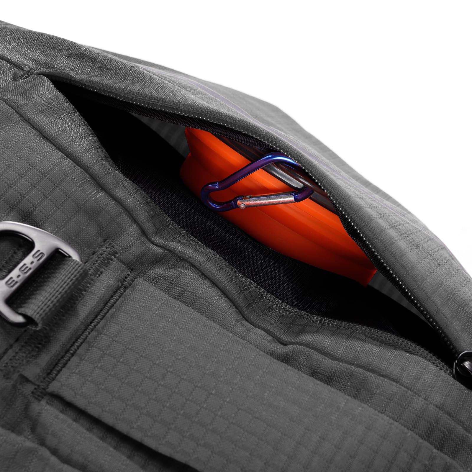 EXCELLENT ELITE SPANKER Mochila reflectante en forma de Y con bolsillos con asa, sin tirones, anillos en D, equipo ligero de senderismo para perros, caza, camping, viajes (negro)