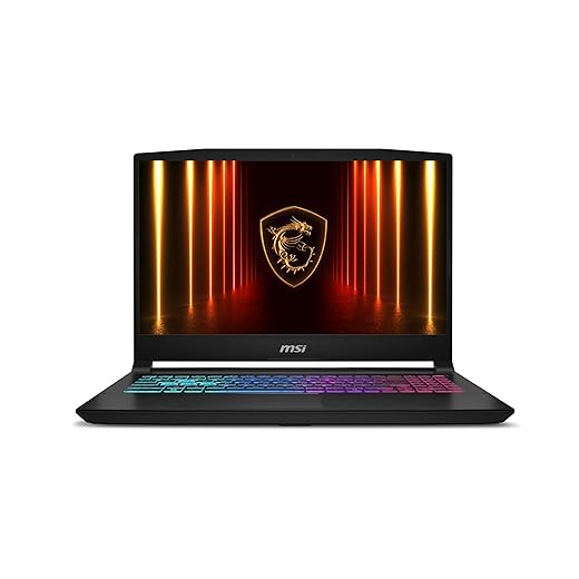 msi Katana 15 HX 15.6” 165Hz QHD+ Gaming Laptop: Intel Core i9-14900HX, NVIDIA Geforce RTX 5070, 32GB DDR5, 1TB NVMe SSD, RGB Keyboard, Win 11 Home: Black B14WGK-016US