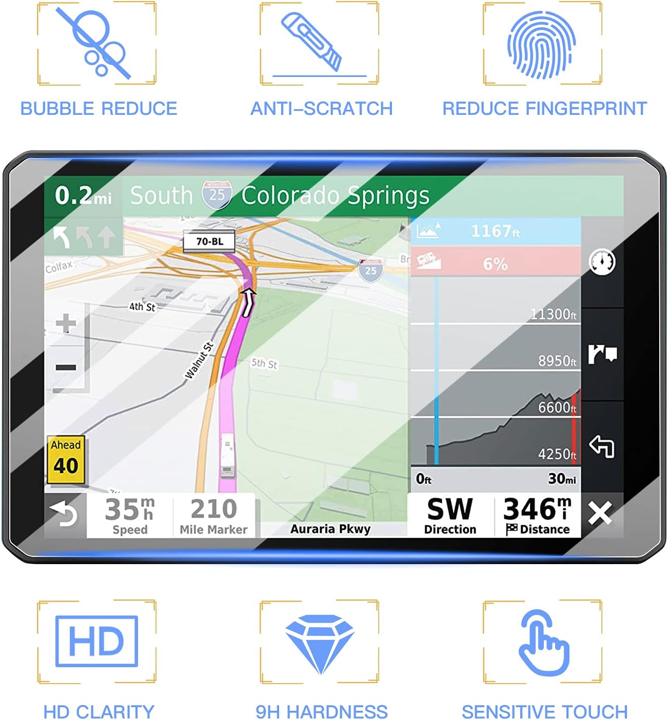 zclinko 2021 garmin rv 890 screen protector rv 890 navigation protective film 2022 rv 890 touchscreen protector 2022 rv 890 navigation protector foil