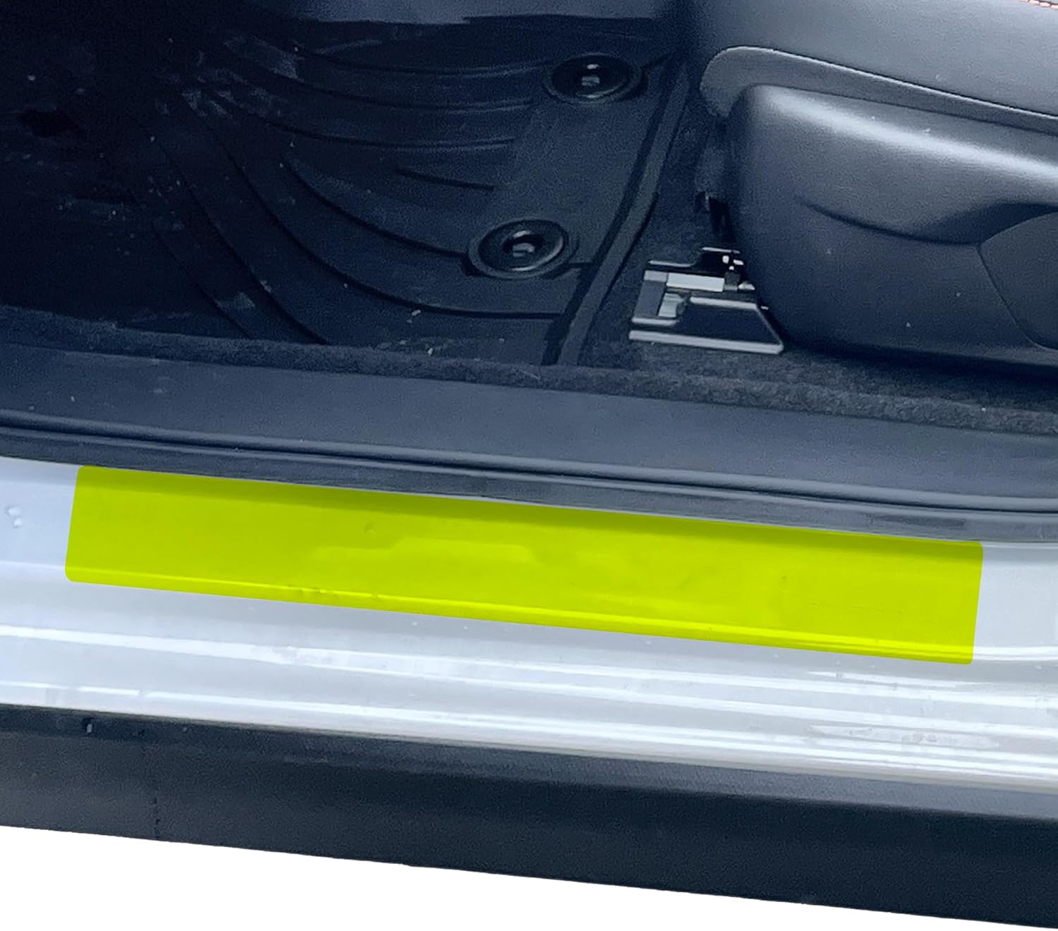 BOGAR TECH DESIGNS Precut Made for Subaru Ascent 2019+ Door Sill Anti-Scratch Resistant Paint Protection PPF Film Kit Cover, Clear Bra