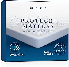 Cosy House Collection Mattress Protector - Bamboo Rayon Blend - Bedroom Essentials - Ultra-Soft, Cool & Quiet Comfort - Fitted Sheet Style