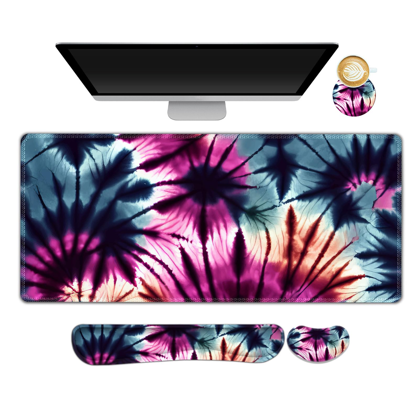 DINKY Mouse Pad & Wrist Rest Set - Ergonomic Comfort -21 DINKY Mouse Pad & Wrist Rest Set - Ergonomic Comfort -21