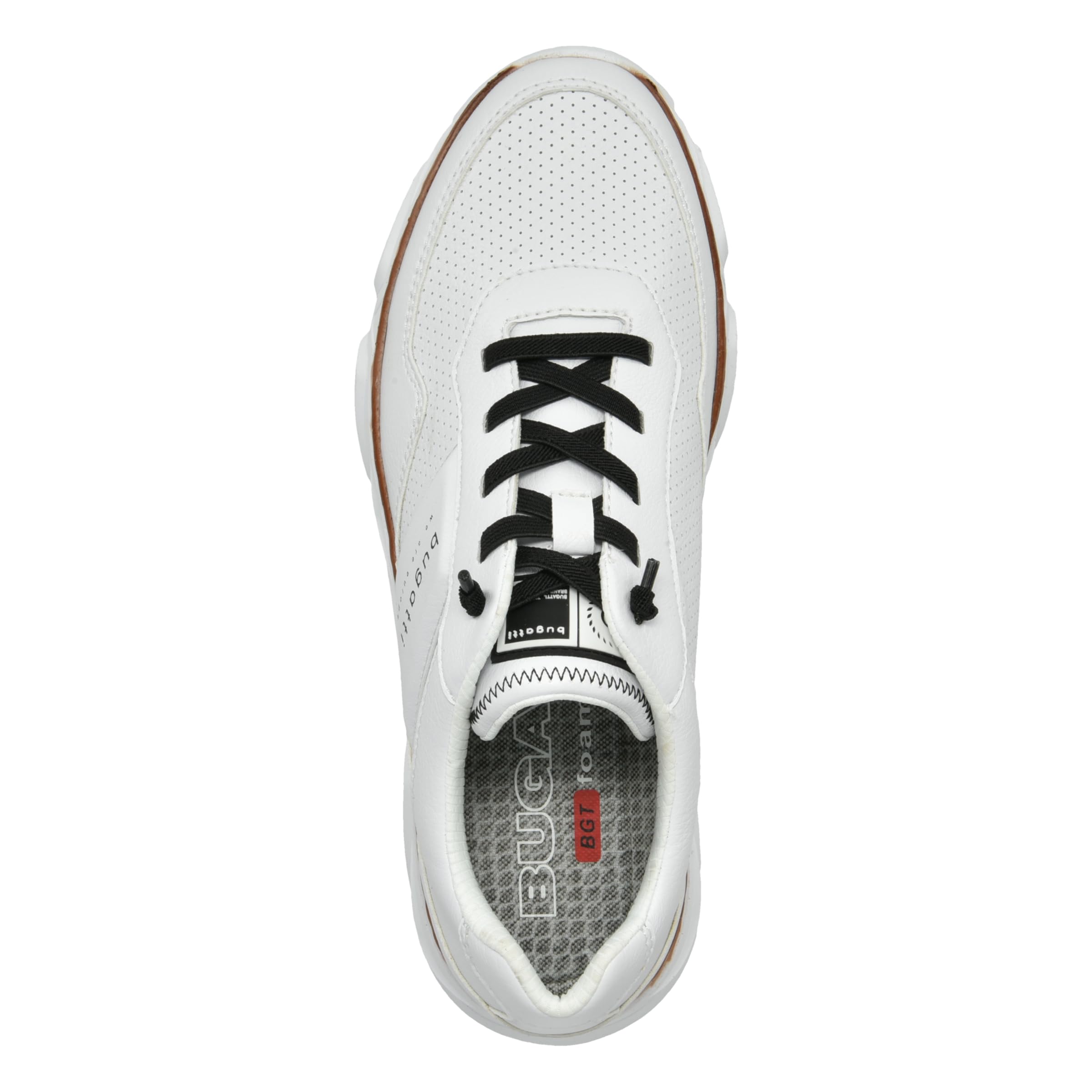 bugatti Herren Low-Top Sneaker, Männer Halbschuhe, Wechselfußbett