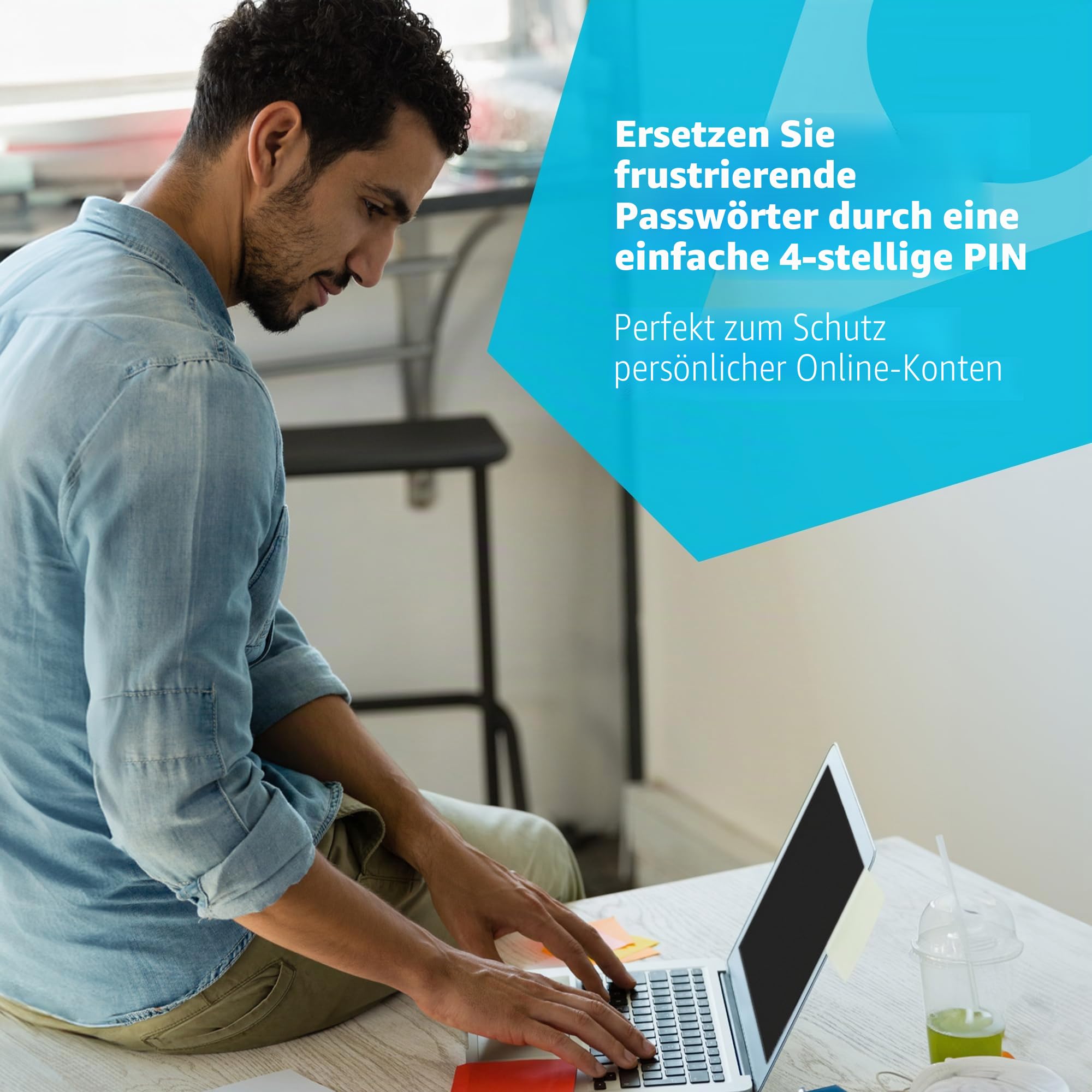 Thales SafeNet eToken Fusion, FIDO2-zertifizierter Sicherheitsschlüssel, USB-A, für Digitale Zertifikate oder FIDO2-Authentifizierung auf Web-Apps und Desktops