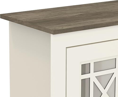 Miniatura 7 de Galano Isadora - Armario de almacenamiento de zapatos de 12 pares, organizador independiente con puertas de espejo acrílico para entrada, armario