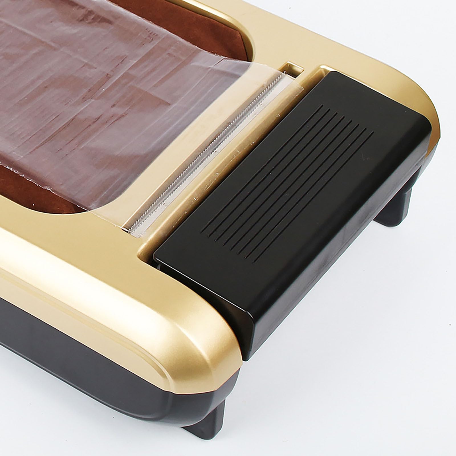 MRKU Dispensador automático de cubrezapatos con accionamiento por pie y Manos Libres.