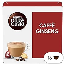 NESCAFÉ DOLCE GUSTO Caffè Ginseng, 6 Confezioni da 16 Capsule (96 Capsule Compatibili Nescafé Dolce Gusto)