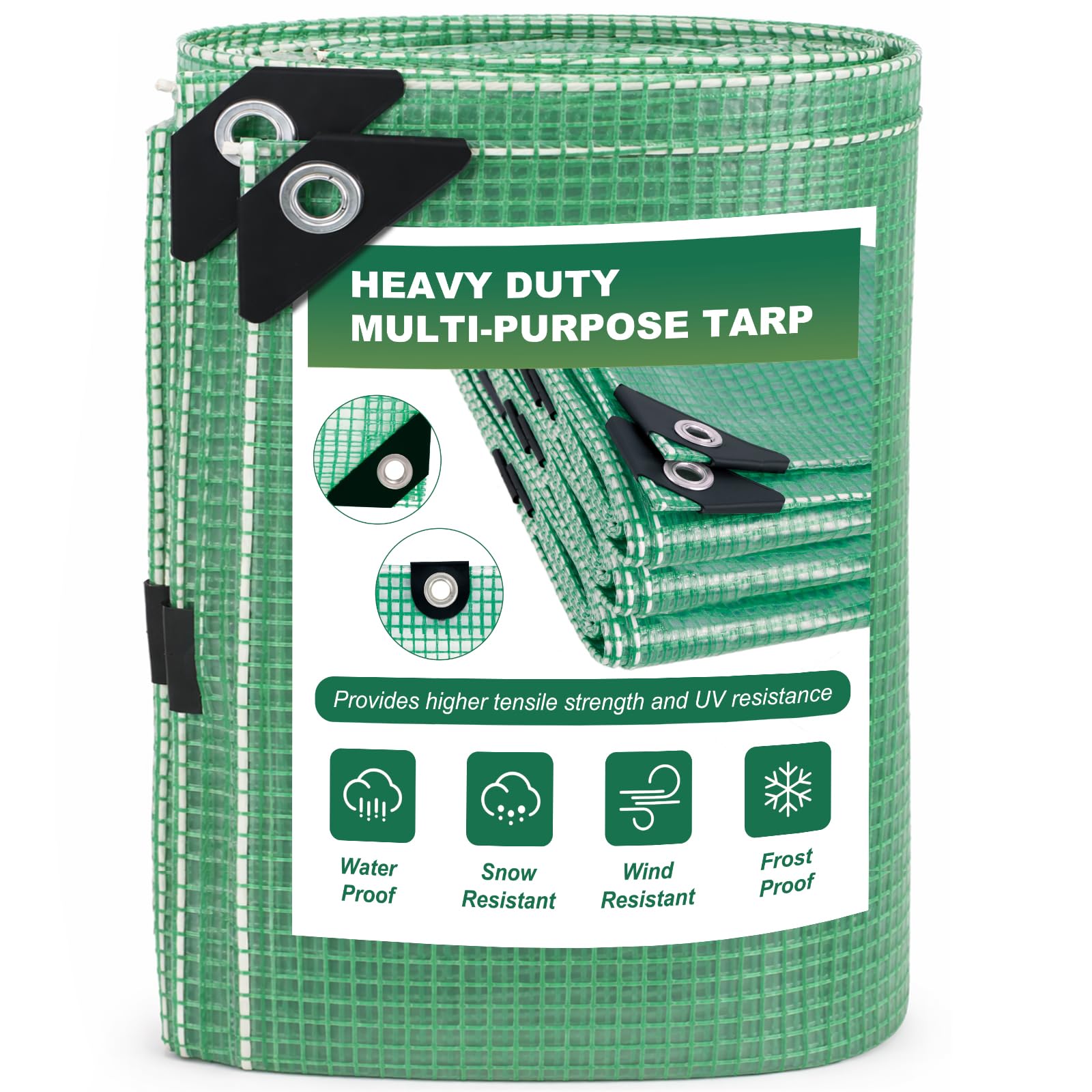 ZSLTLDU 18 Mil Greenhouse Cover 10x10