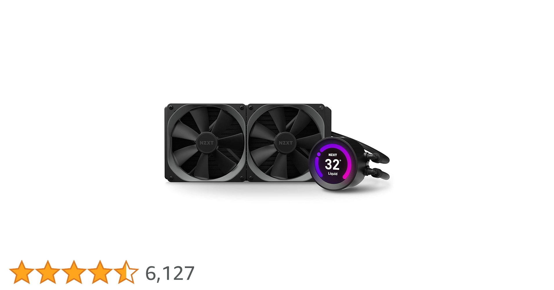 Amazon | NZXT KRAKEN Z63 簡易水冷CPUクーラー 液晶モニタ搭載 RGB