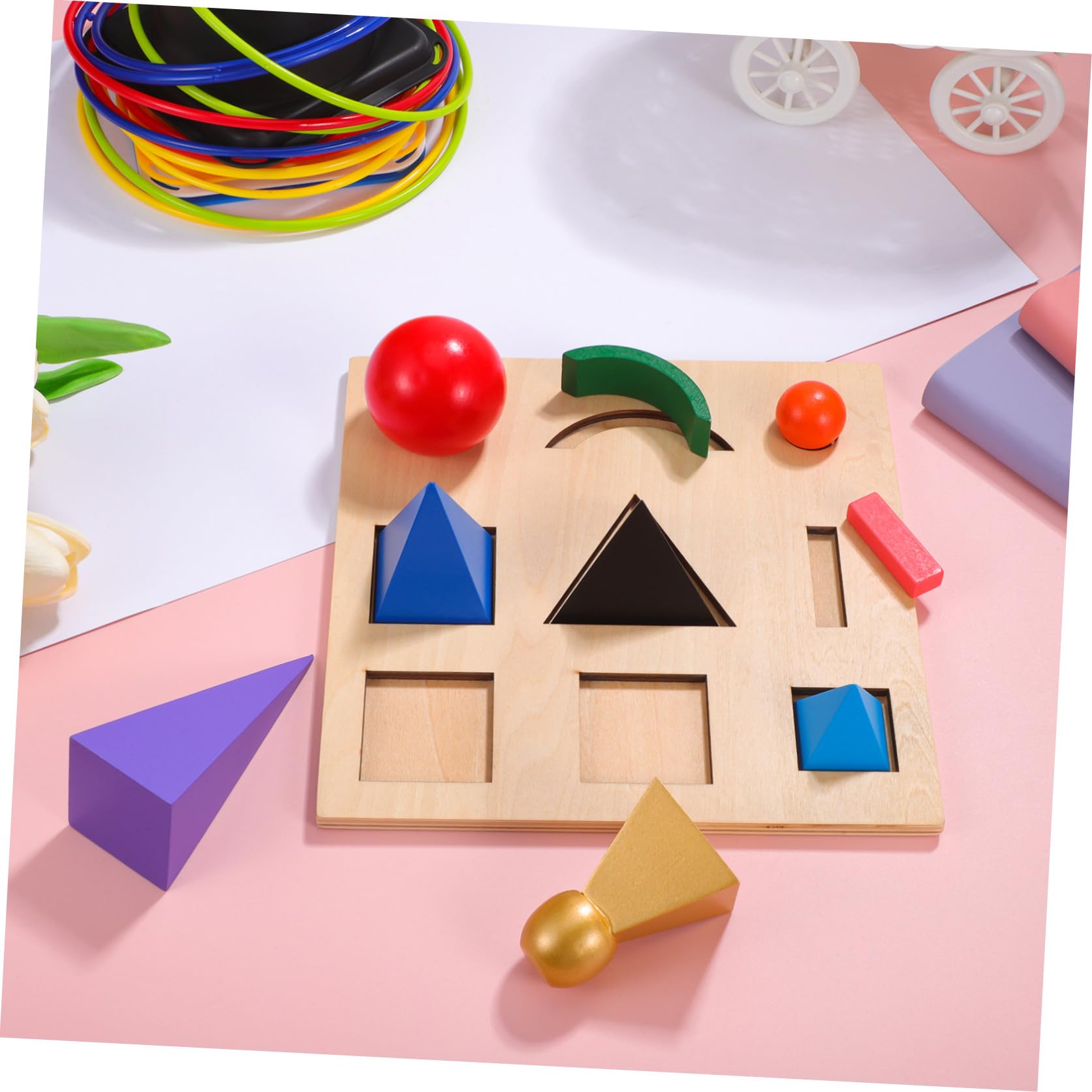Gioco Simboli Grammaticali Montessori in Legno, Educativo