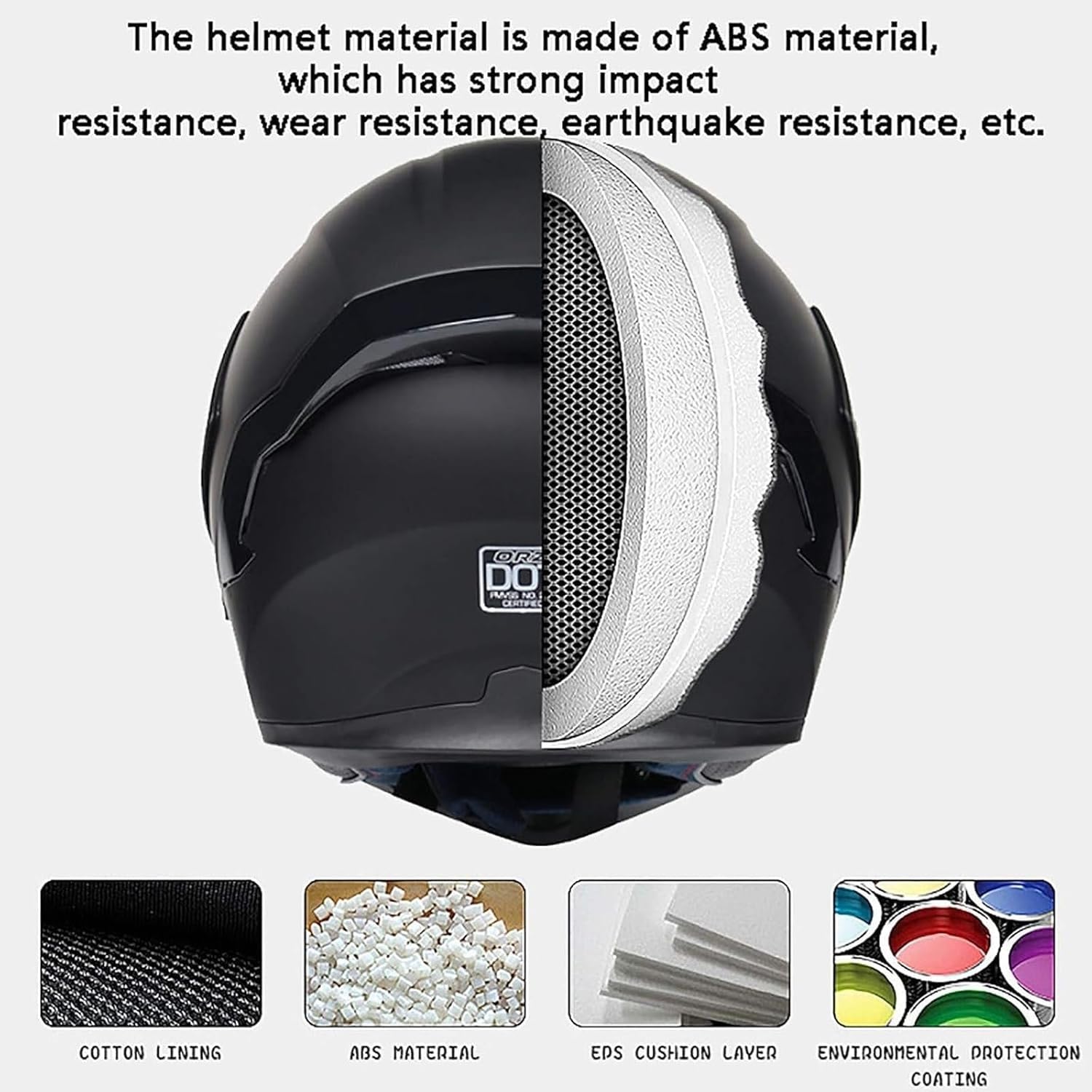 Casco Moto Integrale Casco Aperto Retrò Casco Bici Da Strada Omologato DOT/ECE Con Doppia Visiera For Uomini E Donne Adulti