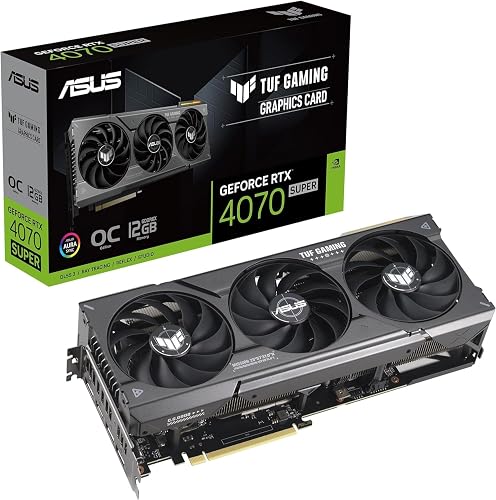 ASUS GeForce RTX 4070 Super 12G TUF Gaming OC Graphics Ca…